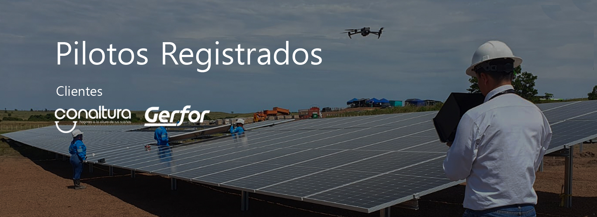 piloto drone registrado